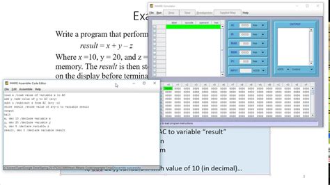 marie code examples|Marie Instruction Set and Programming Example with Marie.